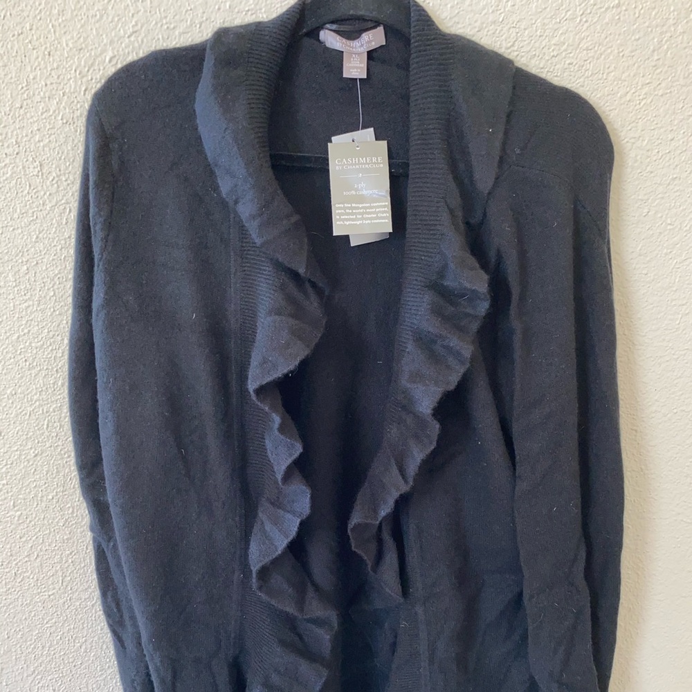 Charter Club Cashmere Cardigan